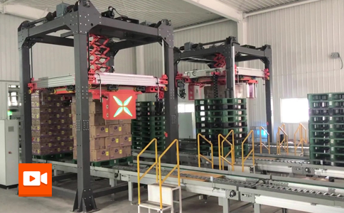 小黄蜂 | T1300高速立式智能缠绕机在维达纸业浙江工厂优化升级！